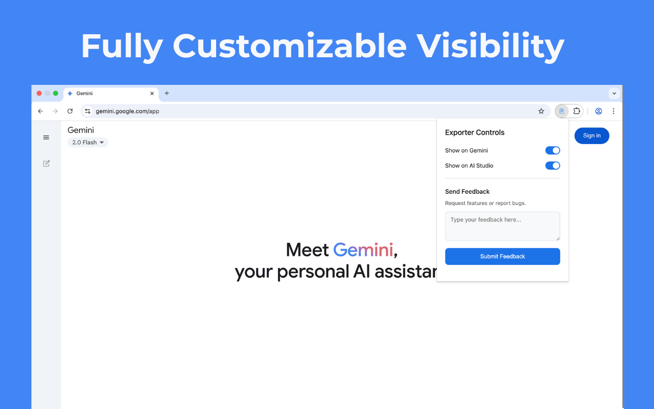 Backup Gemini conversations - export multiple chats to PDF before deletion